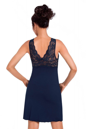 Chantal nightdress Dark Blue