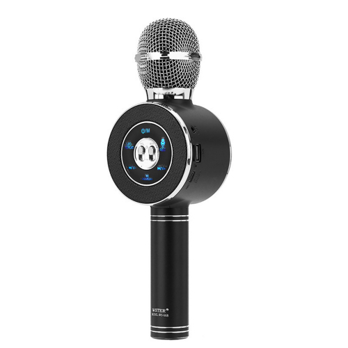 Колонка-микрофон WS-668 (BluetoothMicro SDUSBкараоке) черный