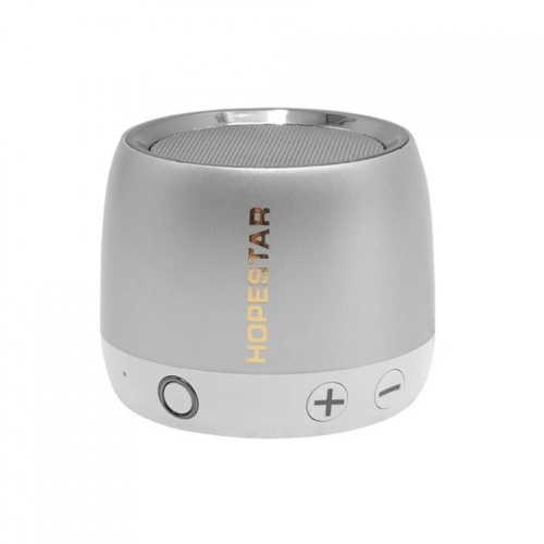 Колонка Hopestar H17 (Bluetooth/3W/USB/microSD/AUX/FM) серебристая