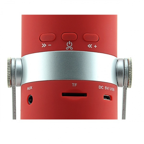 Колонка JY-13 (BluetoothFMMicro SD) красная