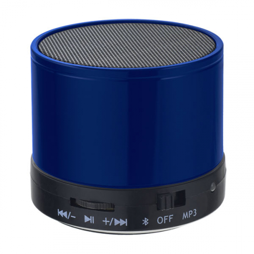 Колонка Perfeо портативная беспроводная CAN Bluetooth 2.1, microSD, Aux, 3Вт,500mAh, синяя. PF 5212