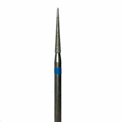 Алмазная фреза, игловидная D=1,8 мм, синяя (с) №6