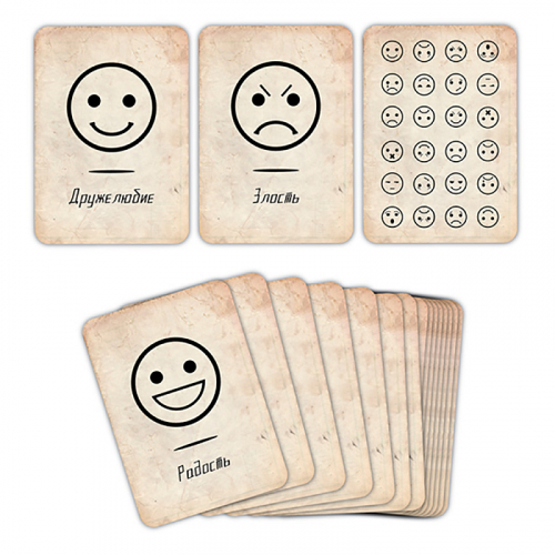 Эмоции и состояния, 36 карт