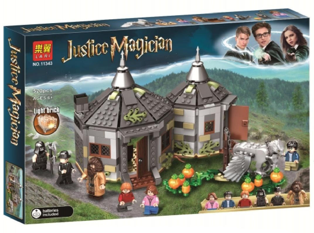 Хижина Хагрида: спасение Клювокрыла. Серия Harry Potter. Lari (Bela) 11343  (аналог Lego 75947) 520 дет. Bela/Lari (аналоги Лего)