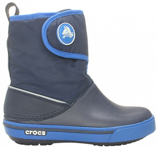обувь детская Crocband II.5 Gust Boot Kids Navy/Bright Cobalt