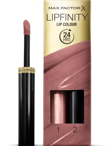 Max Factor Стойкая Губная Помада И Увлажняющий Блеск Lipfinity Ж Товар 350 тон essential brown