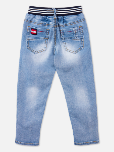 569   1024Брюки текстильные джинсовые для мальчиков