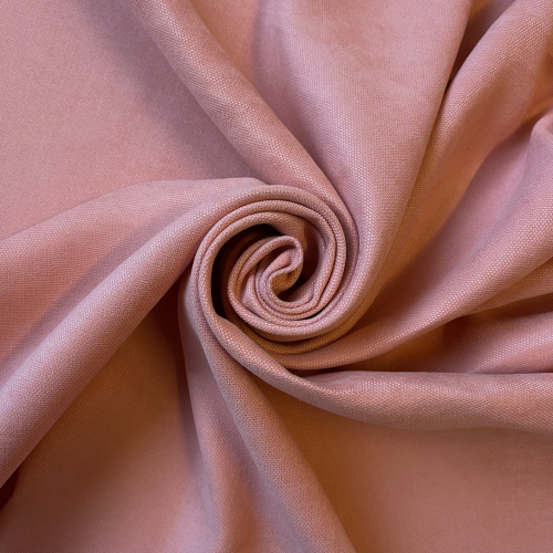 Портьерная ткань КАНВАС M02 №37 персиково-розовый 300 см