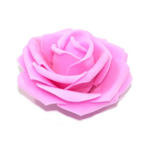 Роза 9см фоамиран розовая(100шт)