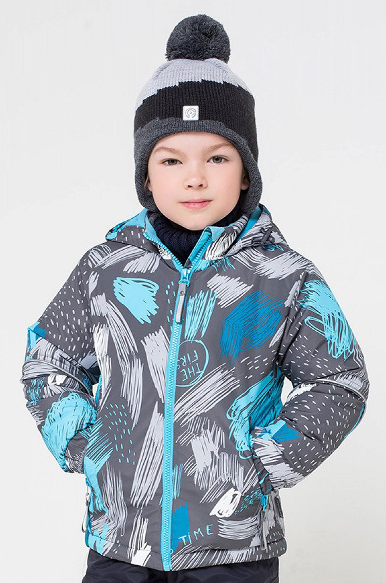 Куртка Crockid вк36038 для мальчика зимняя