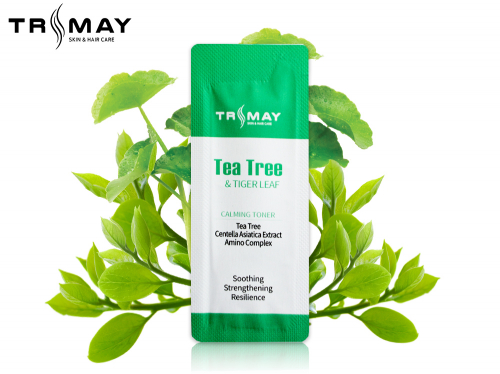 Trimay Пробник Успокаивающий тонер с Чайным деревом и Центеллой Tea Tree & Tiger Leaf Calming Toner, 1 ml