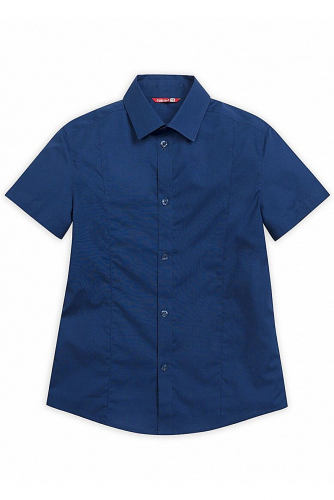 Рубашка #106837Темно-синий