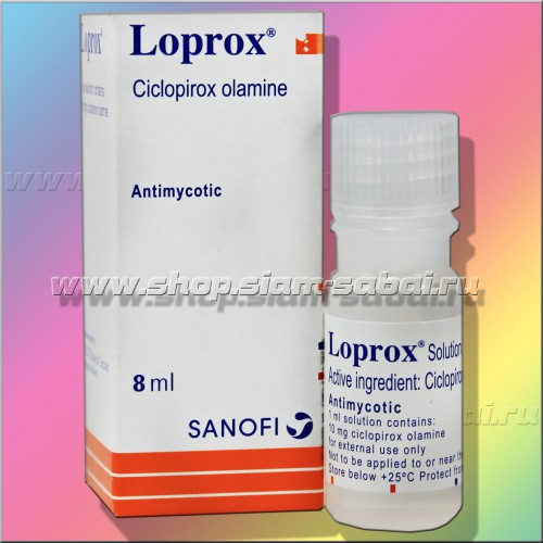 Средство Loprox для быстрого лечения грибка ногтей и кожи
