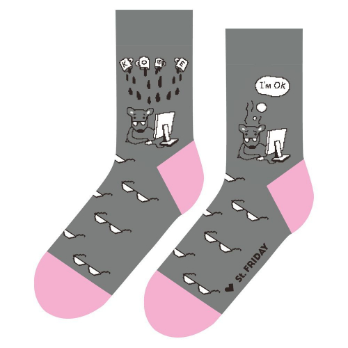 Носки unisex St. Friday Socks Невероятные приключения коллеги и его друзей