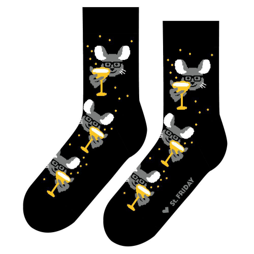 Носки unisex St. Friday Socks Крысы с Уолл-Стрит