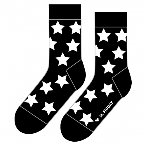 Носки unisex St. Friday Socks Звездец черный