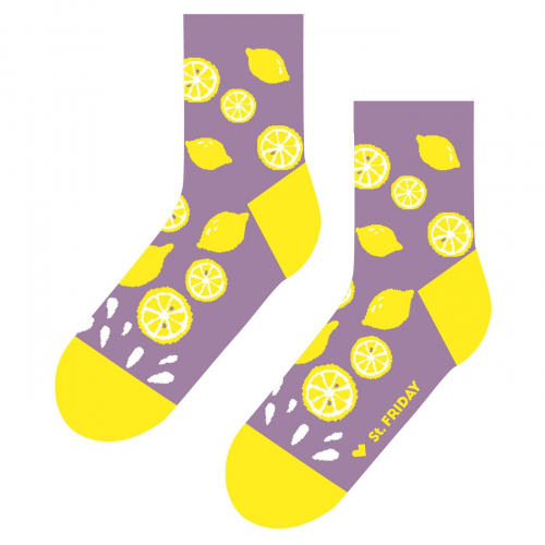 Носки unisex St. Friday Socks Лавандовый лимонад