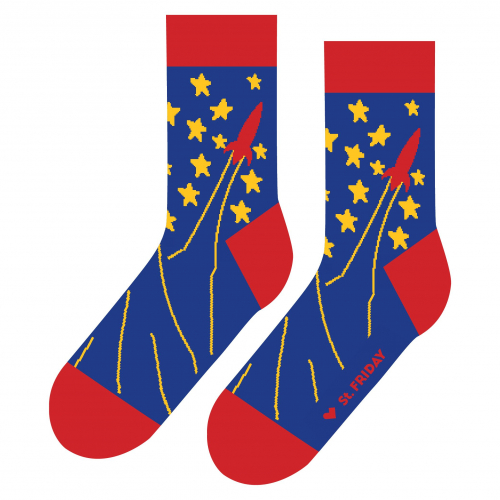 Носки unisex St. Friday Socks Когда я вырасту,я стану космонавтом