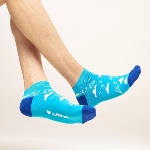 Укороченные носки unisex St. Friday Socks Самолетные шалости