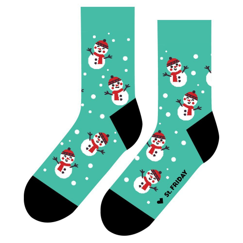 Носки unisex St. Friday Socks Снеговичий переполох в стране чудес
