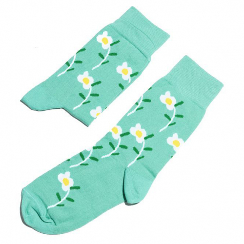 Носки unisex St. Friday Socks Любимые цветы. Мятные