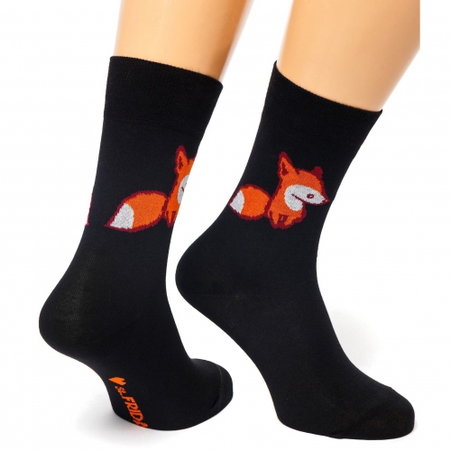 Носки unisex St. Friday Socks Fox & Friday черный