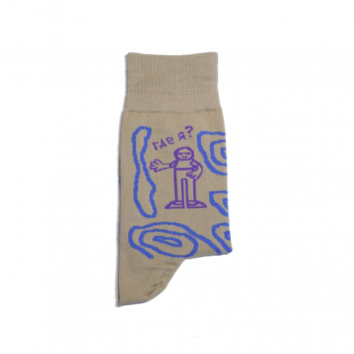 Носки unisex St. Friday Socks Потерявшийся гражданин,начинающий москвовед