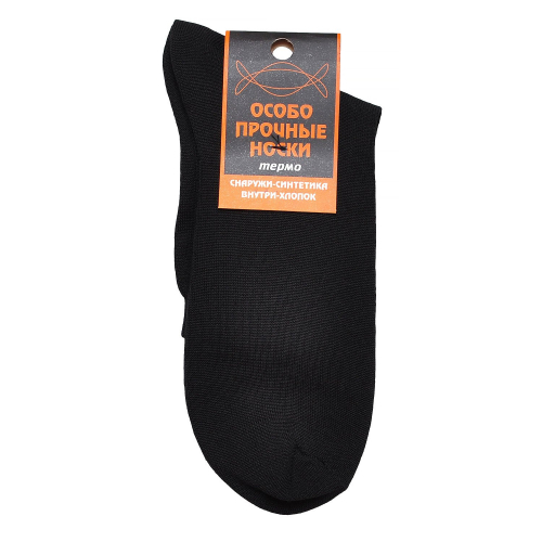 Мужские носки особо прочные Челны текстиль ЧЕРНЫЕ