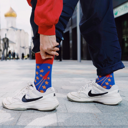 Носки unisex St. Friday Socks Когда я вырасту,я стану космонавтом