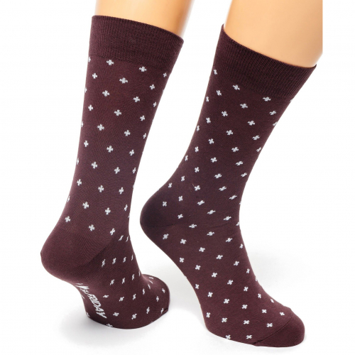 Носки unisex St. Friday Socks Friday Owl коричневые