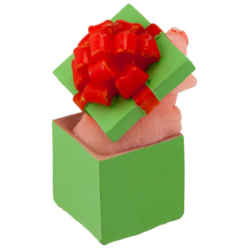Свеча «Сюрприз», зеленая новогодний подарок