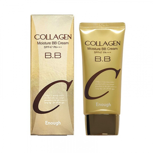 Enough Collagen Moisture BB Cream SPF 47 / PA+++ - Увлажняющий ВВ крем с коллагеном 50г