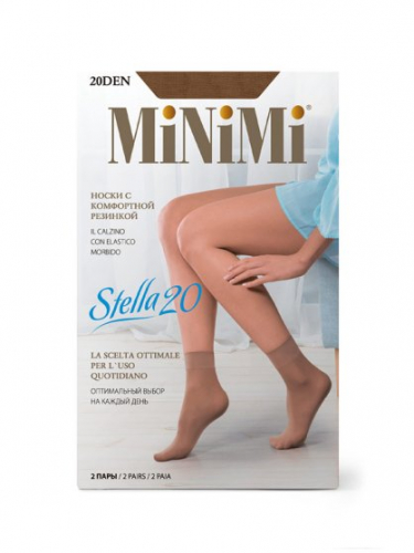 Носки женские полиамид, Minimi, Stella 20 оптом