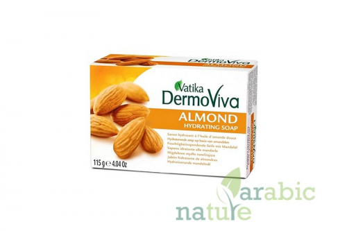 Мыло Dabur Vatika Naturals DermoViva, Миндаль (увлажняющее)