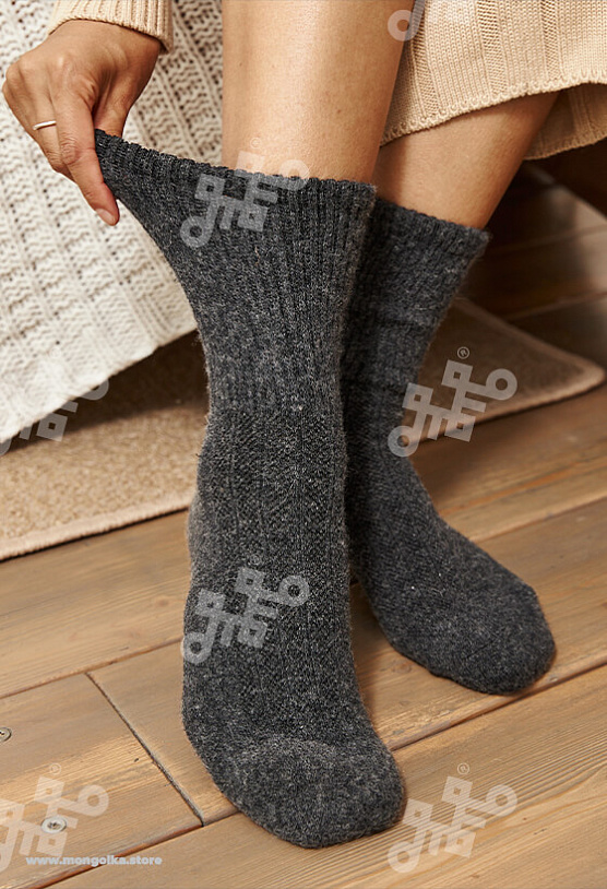Носки из монгольской шерсти (арт. 01152)