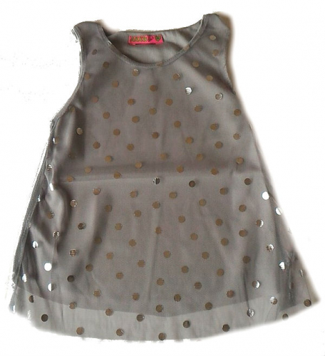 Платье детское Турция 4470 серый