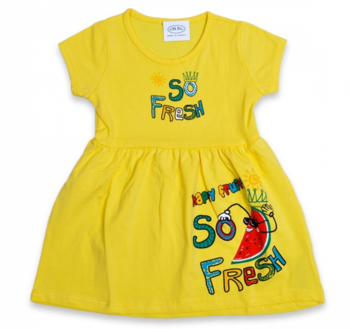 Платье детское Турция 1337 желтый