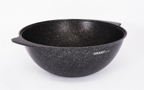 Казан для плова с металлической крышкой АП Granit Ultra (original)
