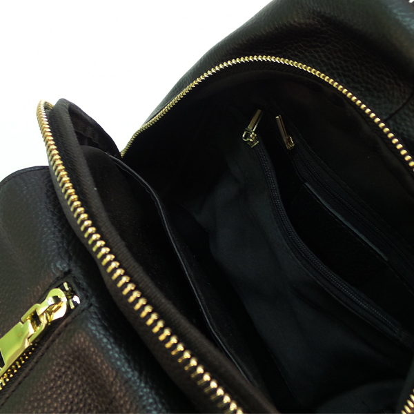 Borgo Antico. Кожа. Женский рюкзак. 6016/8092# black