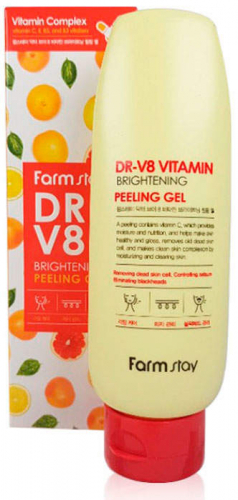Отшелушивающий гель с комплексом витаминов Dr-V8 Vitamin Brightening Peeling Gel 150мл