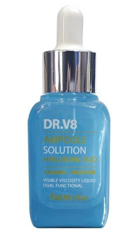Сыворотка ампульная с гиалуроновой кислотой FARMSTAY DR-V8 Ampoule Solution Hyaluronic Acid  30мл