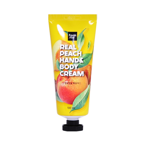 Крем для рук и тела с персиком Real Peach Hand & Body Cream 100мл