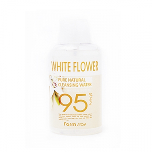 Очищающая вода цветочная PURE CLEANSING water white flower 500 ml