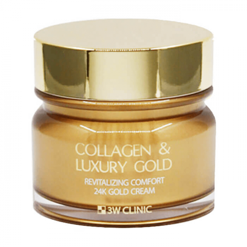 Крем для упругости кожи с коллагеном и золотом Collagen Luxury Gold Cream