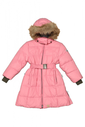 Пальто для девочек YASMINE, розовый 013, размер 98