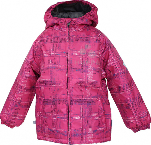 Куртка для детей CLASSY, фуксиа с принтом 163, размер 134