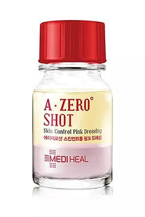 Сыворотка 2х фазная от прыщей,  A-ZERO SHOT Skin Control Pink Dressing  13г +ватные палочки 30шт