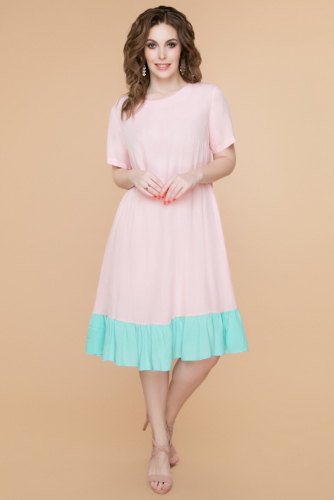 Платье #139897Розовый