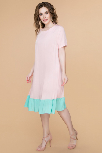Платье #139897Розовый