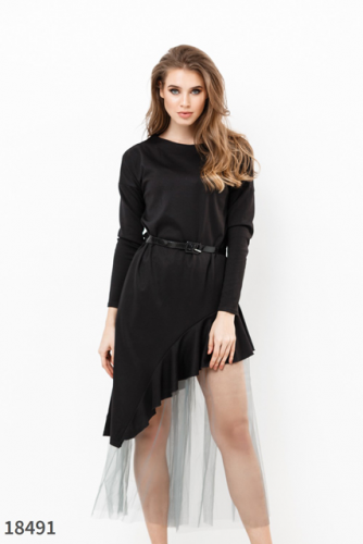 Женское платье 18491 черный